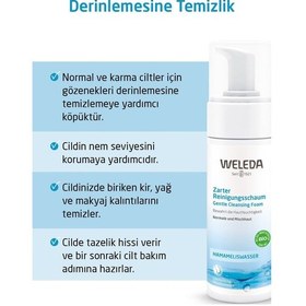 Resim Weleda Organik Yüz Temizleme Köpüğü 150 ML 