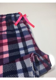 Resim Cepsiz Kışlık Polar Kadın Pijama Altı Je6 Lacivert 