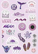 Resim WALLHUMAN Tiny Pack, Laptop Telefon Stickerı 