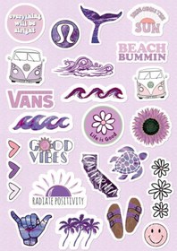 Resim WALLHUMAN Tiny Pack, Laptop Telefon Stickerı 