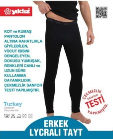 Resim Yıldız 181 Siyah Likralı Termal Içlik 