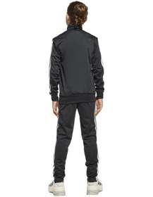 Resim Adidas J 3s Tr Çocuk Spor Eşofman Takımı - Jd6502 Siyah 