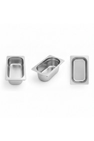 Resim Üret Çelik ÜRET Standart Gastronom Küvet GN 1/4 20 mm 0,5 lt 