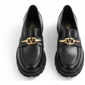 Resim Abriel Toka Detaylı Kadın Loafer Siyah 