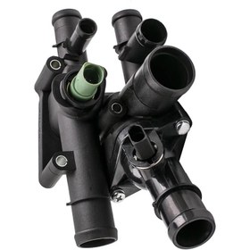 Resim VW TERMOSTAT 1.6 GOLFIV,BORA BFQ AVU AUT. (KOMPLE) BEHR 06A121111A 