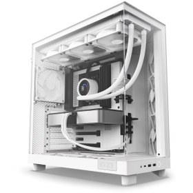 Resim H Series H6 Flow 3x120MM (ATX Micro-ATX Mini-ITX) CC-H61FW-01 Beyaz ATX Oyuncu Kasası 