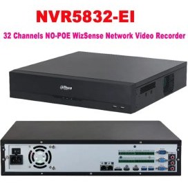 Resim DAHUA NVR5832-EI, 32Kanal, 32Mpix, H265+, 8 HDD Desteği, 1080P Kayıt, 384Mbps Bant Genişliği, 2 Port GigaBit Lan, RAID 0/15/6/10, NVR 