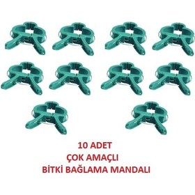 Resim Gardenar Çok Amaçlı Bitki Bağlama Mandalı 3203 10 Adet 