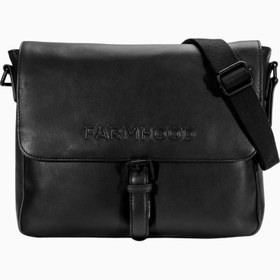 Resim Memphis Deri Messenger Evrak Çantası 32 cm Lüks - Açık Kahverengi 