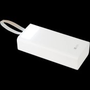 Resim İXtech 30.000 mAh El Fenerli Powerbank Şarj Cihazı Beyaz IX-PB027 