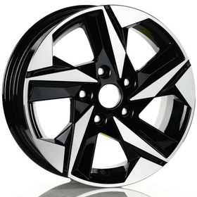 Resim EMR-A307-01 6.0x15"-5x114.3 ET40 67.1 Black Diamond Jant (4 Adet) 