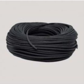 Resim Sineklik Fitil 5 Mm 100 Metre Siyah 