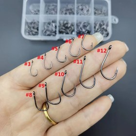 Resim Kutulu Balık Tutkunları - Depolama Kutusu ile Paslanmaz Çelik Balık Tutkunları, Karışık Renkler, Su Ürünleri ve Tuzlu Su Balıkçılığı için İdeal, Balıkçılık Taktikleri Aksesuarı|Paslanmaz Çelik Tutkunlar|Dayanıklı Yapı, Balıkçılık Taktikleri Aksesuarları 