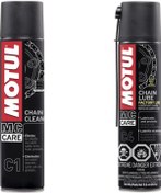 Resim Motul C1 Zincir Temizleme + C4 Zincir Yağlama Seti 