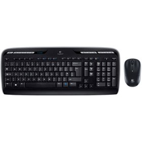 Resim Kazan Hobi Logitech MK330 Q Kablosuz Usb Siyah Multimedya Klavye/Mouse Set 920-003988 