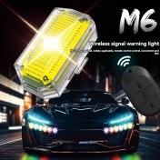 Resim Richard4 Kablosuz LED Drone Çakarlı Lamba Motosiklet Araba Bisiklet Için 2.4 G Uzaktan Kumanda Flaş Uyarı Işığı Sinyal Işığı 4 Işık (Yurt Dışından) 