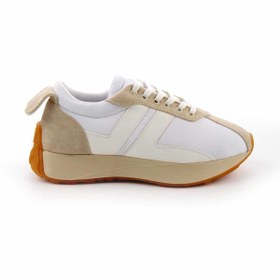 Resim Bambi Bej Kadın Sneaker K01545003767 