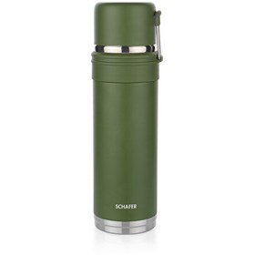 Resim Schafer Iron Man 650 ML Yeşil Termos 