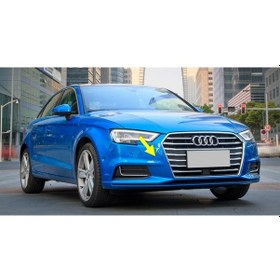 Resim Audi A3 Sedan 17-20 Ön Tampon Çeki Çekme Demiri Kapağı 8V3807241B 