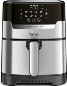 Resim Tefal Easy Fry Grill Deluxe EY505D15 4.2 lt Izgaralı Yağsız Fritöz 