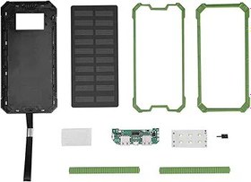 Resim Shanrya WinmetEuro Taşınabilir Powerbank, 20000 mAh Büyük Kapasiteli Güç Bankası Kılıfı Güç Tasarrufu Ev için Okul için Açık Hava (yeşil) 