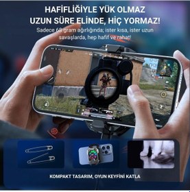 Resim Coofbe 6000 Rpm Turbo Fan Rgb Işıklı Ultra Hafif Telefon Soğutucu Radyatör Tüm Telefonlara Uyumlu 