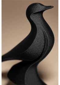 Resim Minimalist Kuş Heykel - Modern Dekorasyonun Zarif Dokunuşu 