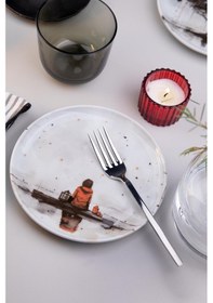 Resim Kütahya Porselen Mind 4 Parça 15 Cm Tabak 