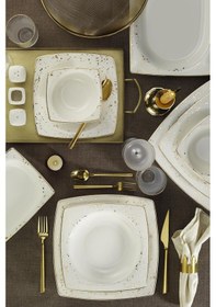 Resim Kütahya Porselen Bone Mare 68 Parça 12 Kişilik Yemek Takımı 103 