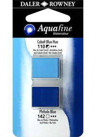 Resim Daler Rowney Aquafine Tablet Sulu Boya Cobalt Blue / Phthalo Blue 