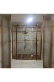 Resim OBERS Iroko Duş Izgarası 80x160cm 