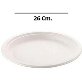 Resim Ambalaj Marketim Roll-up Ekolojik Karton Tabak 26 Cm 25 Adet 