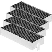 Resim Siemens Hz9vrcr0 Fan Kapağı Filtresi Değişimi, Aktif Karbon, 4 Adet B 