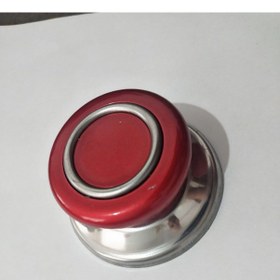 Resim Tencere Tava Kapağı Kulbu Kırmızı Tencere Kapak Tutacağı 1Adet 