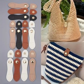 Resim 8 adet Ağır Hizmet Çanta Tokası Metal Halkalarla - Güvenli Kapatma, El Çantaları, Cüzdanlar, Laptop Çantaları, DIY El Sanatları ile Uyumlu - Dayanıklı Dikiş Projeleri, Profesyonel ve Kişisel Kullanım için, Cüzdan Yapımı, Dekoratif Donanım, Güvenilir Bağlantı Elemanları, Donanım Bileşenleri, Moda Tasarımcıları, DIY Cüzdan Yapımı 