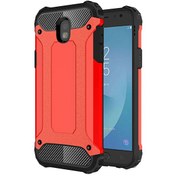 Resim Samsung Galaxy J5 Pro Kılıf Rugged Armor Kırmızı Microsonic