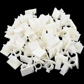 Resim Guangdong Spirit Eıtgzwas Kablo Klipsleri, 50 Adet 3 Metrelik Tel Klipsler Kendinden Yapışkanlı Ayarlanabilir Araba Telleri Tutucu Kablo Kelepçeleri Kablo Yönetimi Için Kablo Bağı Tutucu Ev ve Ofis 