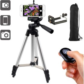 Resim Cazipshop Czp 135CM Bluetooth Kumandalı Smartphone Tripod 
