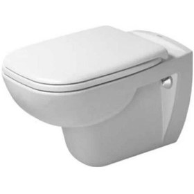 Resim Duravit - D-code Kanalsız Rimless Asma Klozet Yavaş Kapanır Kapak Dahil - 45703920a1- Diğer 