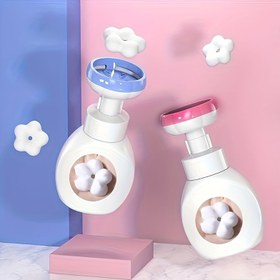 Resim 1 Adet Taşınabilir Köpük Dispenser Şişesi - Yüz Temizleyici, Şampuan ve Duş Malzemeleri İçin Pratik Seyahat Boyutu - Evde ve Yolda Kullanım İçin 