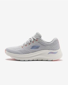 Resim Skechers Arch Fit 2.0 - Big League Kadın Gri Spor Ayakkabı 150051 Lgmt 