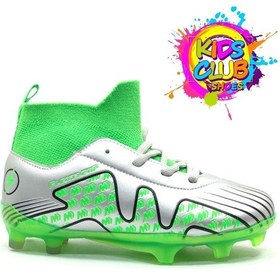 Resim Cool Pele Çoraplı Çocuk Krampon Ayakkabısı Gümüş 