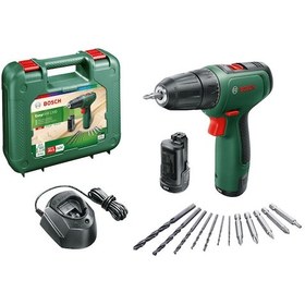 Resim Bosch EasyDrill 1200 1.5Ah Çift Akü Delme/Vidalama Makinesi - 06039D3007 