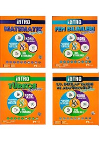 Resim Mozaik 8.Sınıf Matematik Fen Türkçe Inkılap Intro Defter Set 