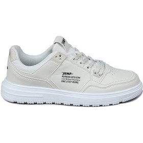 Resim Jump 27952 Bej - Beyaz Erkek Sneaker Günlük Spor Ayakkabı Bej - Beyaz 