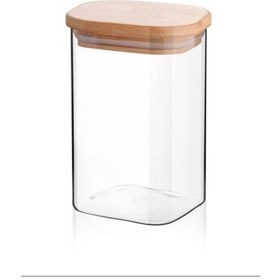 Resim Kare Bambu Kapaklı Baharatlık 65x110 Royaleks-kvn32 Çok Renkli 