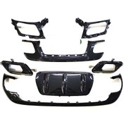 Resim Range Rover Velar Arka Tampon Egzoz Çıkış Difüzör Seti 