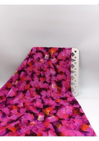 Resim Saf İpek Viskon Kumaş 