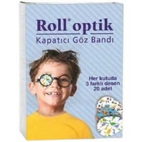 Resim Roll Optik Göz Bandı Erkek 20'li 