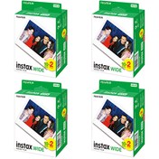 Resim Fujifilm Instax Wide 4'lü Set 80 Poz 20'li Film 
